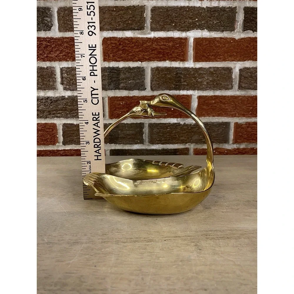 Vintage Solid Brass 6X7